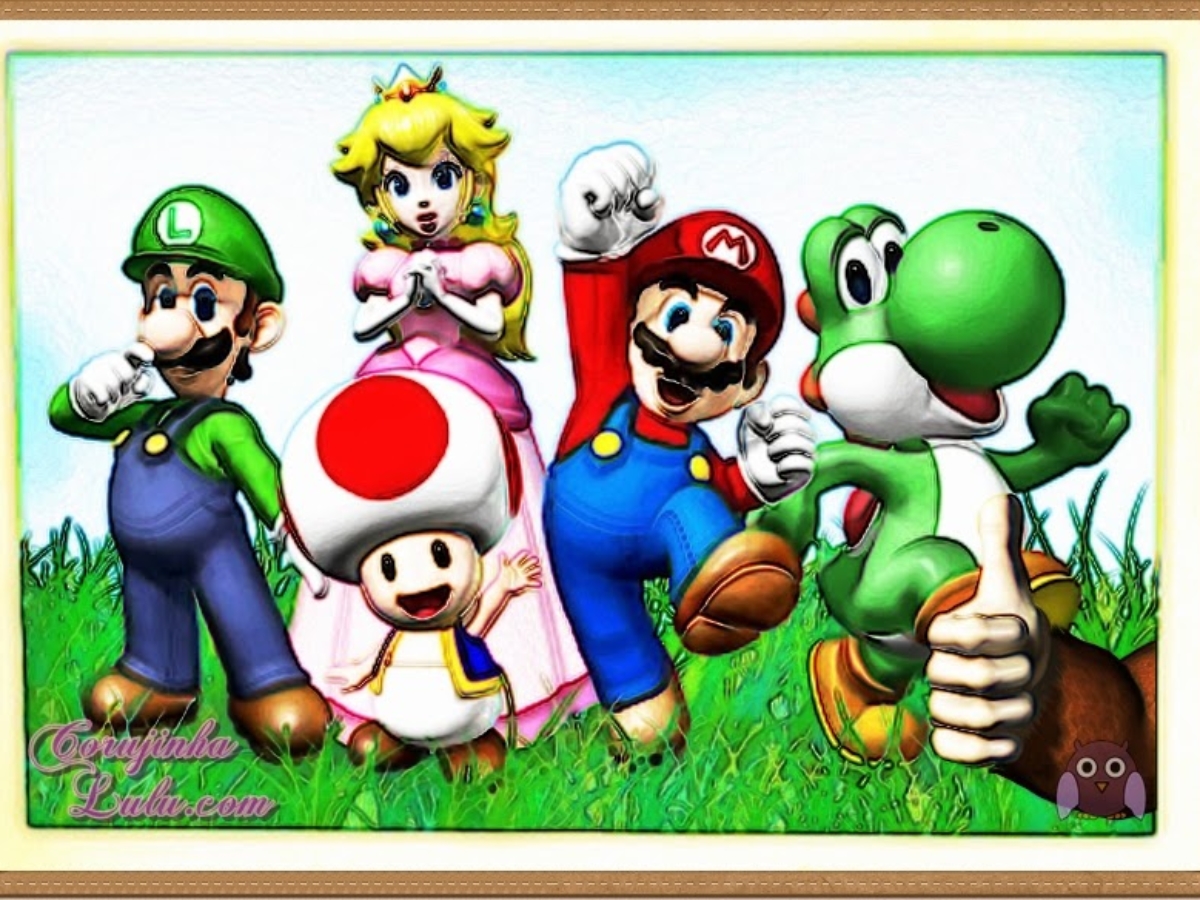 poster oficial do Super Mario Bros o filme usa as mesmas poses do