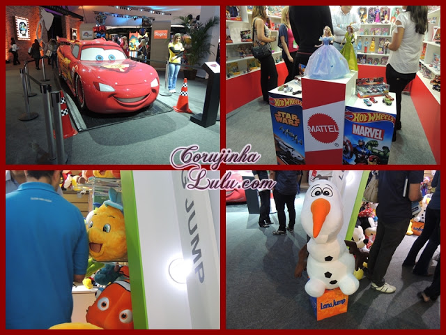 Expo Disney 2015 piar nemo linguado ariel pequena sereia carros mcqueen olaf princesas pelúcias bonecas cinderela | ©CorujinhaLulu.com