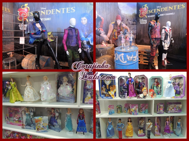 Expo Disney 2015 descendentes princesas figurino roupas bonecas bonecos vilão vilões | ©CorujinhaLulu.com