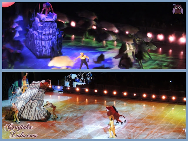 O Rei Leão disney on ice tesouros disney 2015 timão pumba simba scar nala rafiki| ©CorujinhaLulu.com