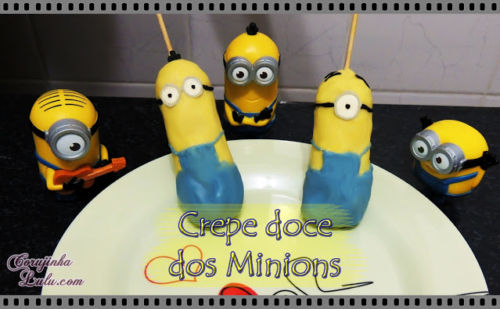 Crepe Doce dos Minions – De Bico Cheio