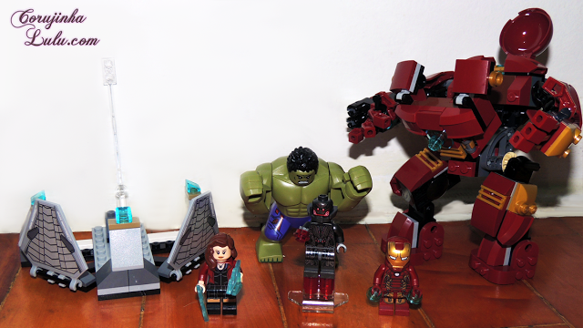 Lego Marvel Super Heroes 76031 the avengers os vingadores - The Hulk Buster Smash hulkbuster iron man homem de ferro ultron prime viúva negra scarlet witch | ©CorujinhaLulu.com