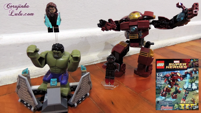 Lego Marvel Super Heroes 76031 the avengers os vingadores - The Hulk Buster Smash hulkbuster iron man homem de ferro ultron prime viúva negra scarlet witch | ©CorujinhaLulu.com