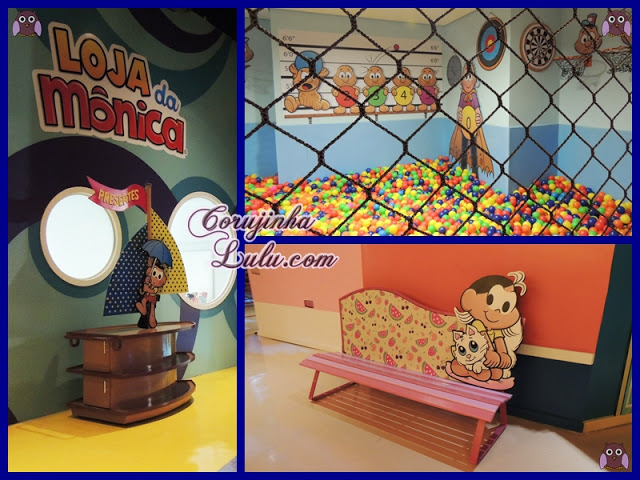 Novo Parque da Mônica no Shopping SP Market Monica's Gang Theme Park cebolinha cascão magali chico bento rosinha franjinha louco turma da mônica  | ©CorujinhaLulu.com