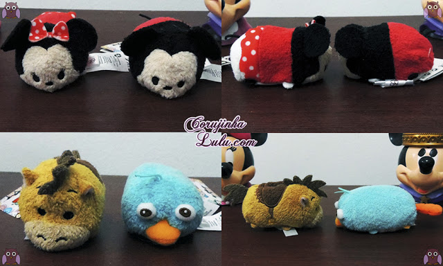 Minha coleção de pelúcias Disney Tsum Tsum + novidade FOM plushes collection mickey minnie bala no alvo sebastião linguado ariel stitch perry dunga | ©CorujinhaLulu.com