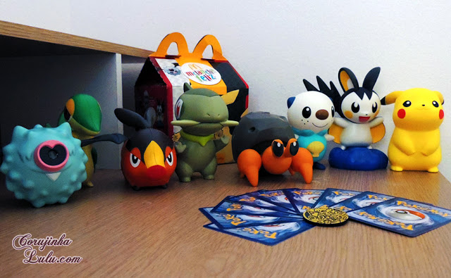 Pokebola Pokémon Mc Donalds - Coleção Completa