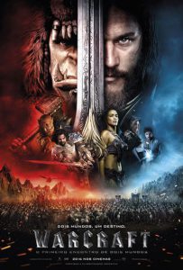 Poster nacional do filme Warcraft - O Primeiro Encontro de Dois Mundos movie world of warcraft universal studios legendary pictures  blizzard entertainment brazil br brasil