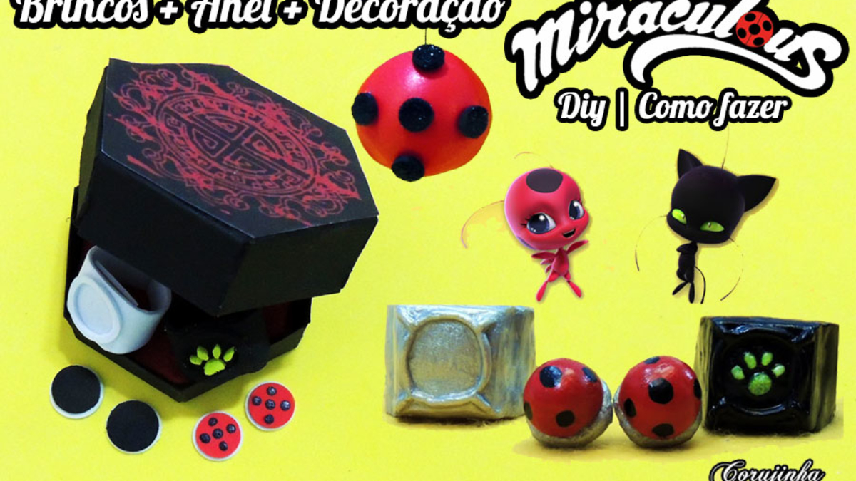 Diy Miraculous: Como fazer a Fantasia da Ladybug e do Cat Noir