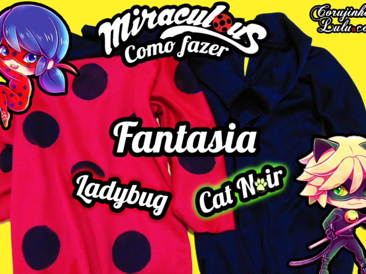 Fantasia Miraculous Cat Noir Infantil