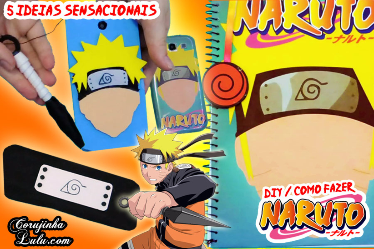 Como desenhar um Naruto Uzumaki fofo - Guias de desenho fáceis