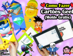 Diy Fácil e Rápido: Como Fazer os Melhores Cartões Geek e Gamer para Namorados | Corujices da Lu