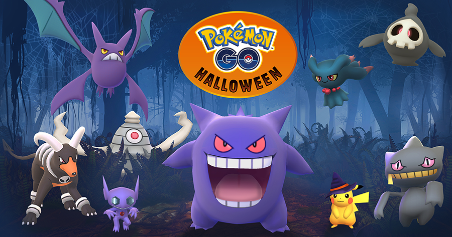 Pokémon Go Halloween começa hoje com novidades de Hoenn e MAIS!