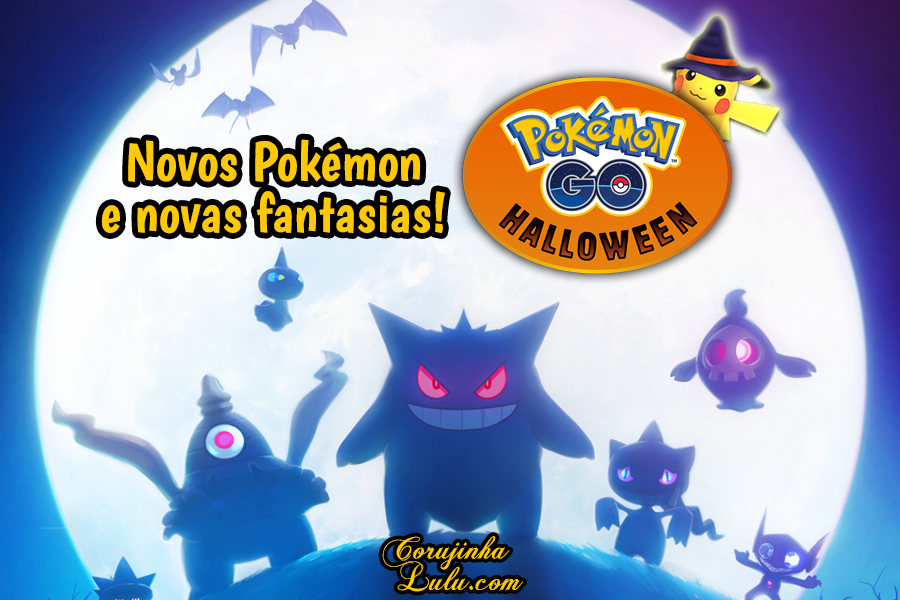 Pokémon Go Halloween começa hoje com novidades de Hoenn e MAIS!