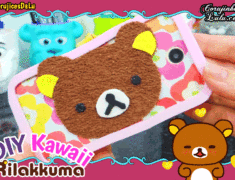 Diy Kawaii Rilakkuma – Como Fazer Capinha de Celular / Tablet transparente super fofa | Corujices da Lu