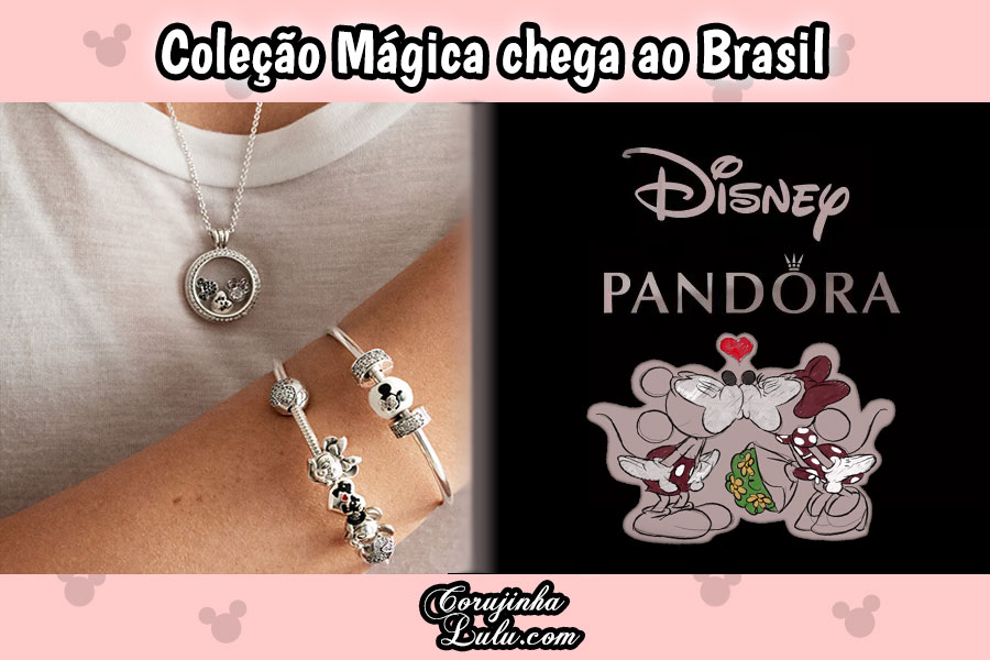 A coleção de Charms Disney Pandora está à venda no Brasil | ©CorujinhaLulu.com chegou ao Brasil comprar fã mickey minnie frozen pooh clássico clássicos personagens disney channel xd moda beleza estilo feminino feminina magia mágica corujinha lulu corujinhalulu