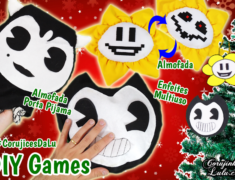 Diy Games Natal / Halloween – Como Fazer Kit Undertale e Bendy and the Ink Machine | Corujices da Lu