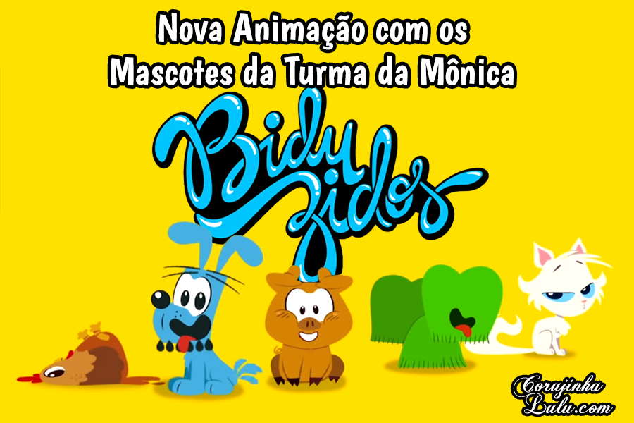 Biduzidos é a nova web-série com os mascotes da Turma da Mônica | ©CorujinhaLulu.com animais de estimação bidu giselda floquinho cebolinha mingau magali cascão chico bento porquinho gatinho cachorrinho animação maurício de sousa produções msp corujinha lulu corujinhalulu