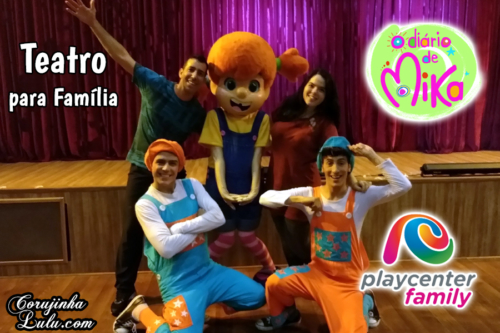 Teatro para Família: O Diário de Mika está no Playcenter Family