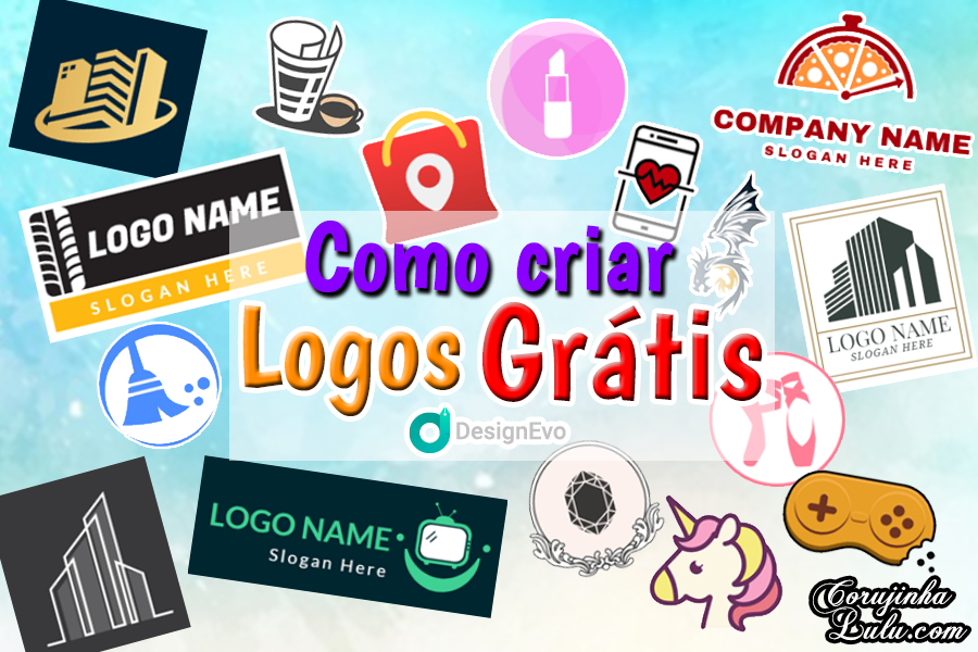 Como Fazer Logos Grátis | ©CorujinhaLulu.com Como Fazer Logo Profissional Gratuitamente criação marketing digital fácil tutorial